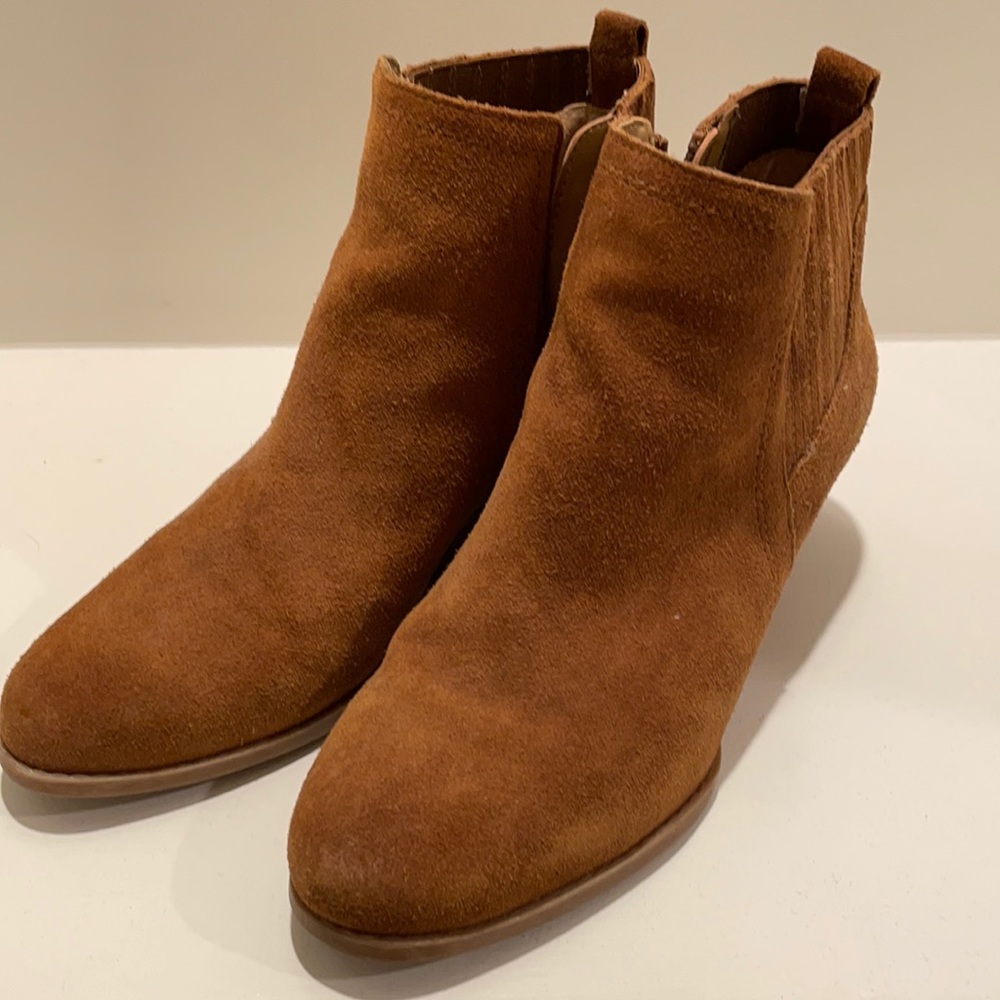 Franco Sarto Wedge Ankle Booties (Like New)